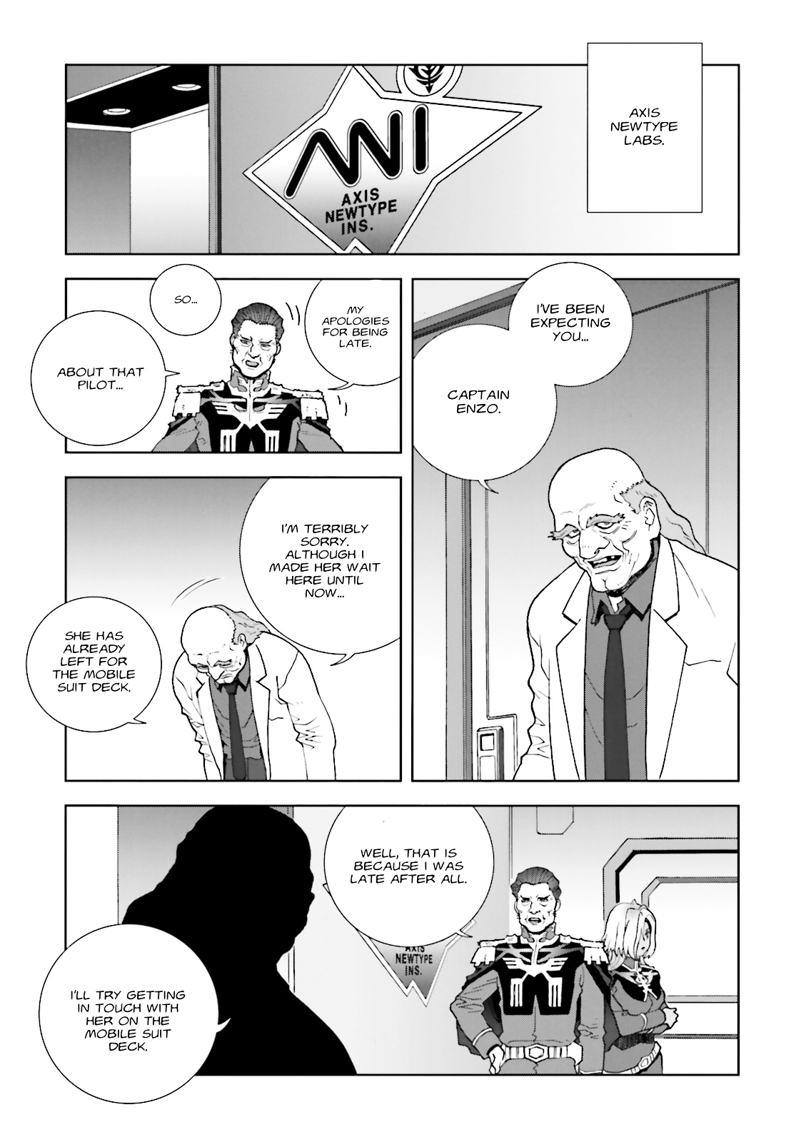 Kidou Senshi Gundam: C.D.A. Wakaki Suisei no Shouzou Chapter 57 page 3 - Chapter 57 : file fifty seven - experiment