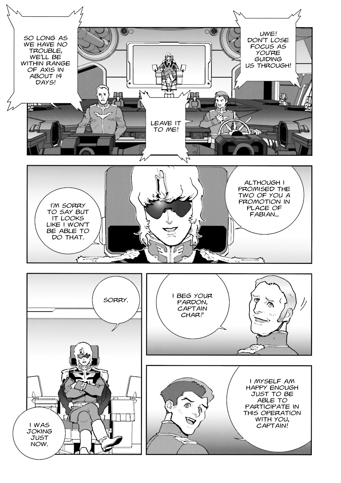 Kidou Senshi Gundam: C.D.A. Wakaki Suisei no Shouzou Chapter 57 page 35 - Chapter 57 : file fifty seven - experiment