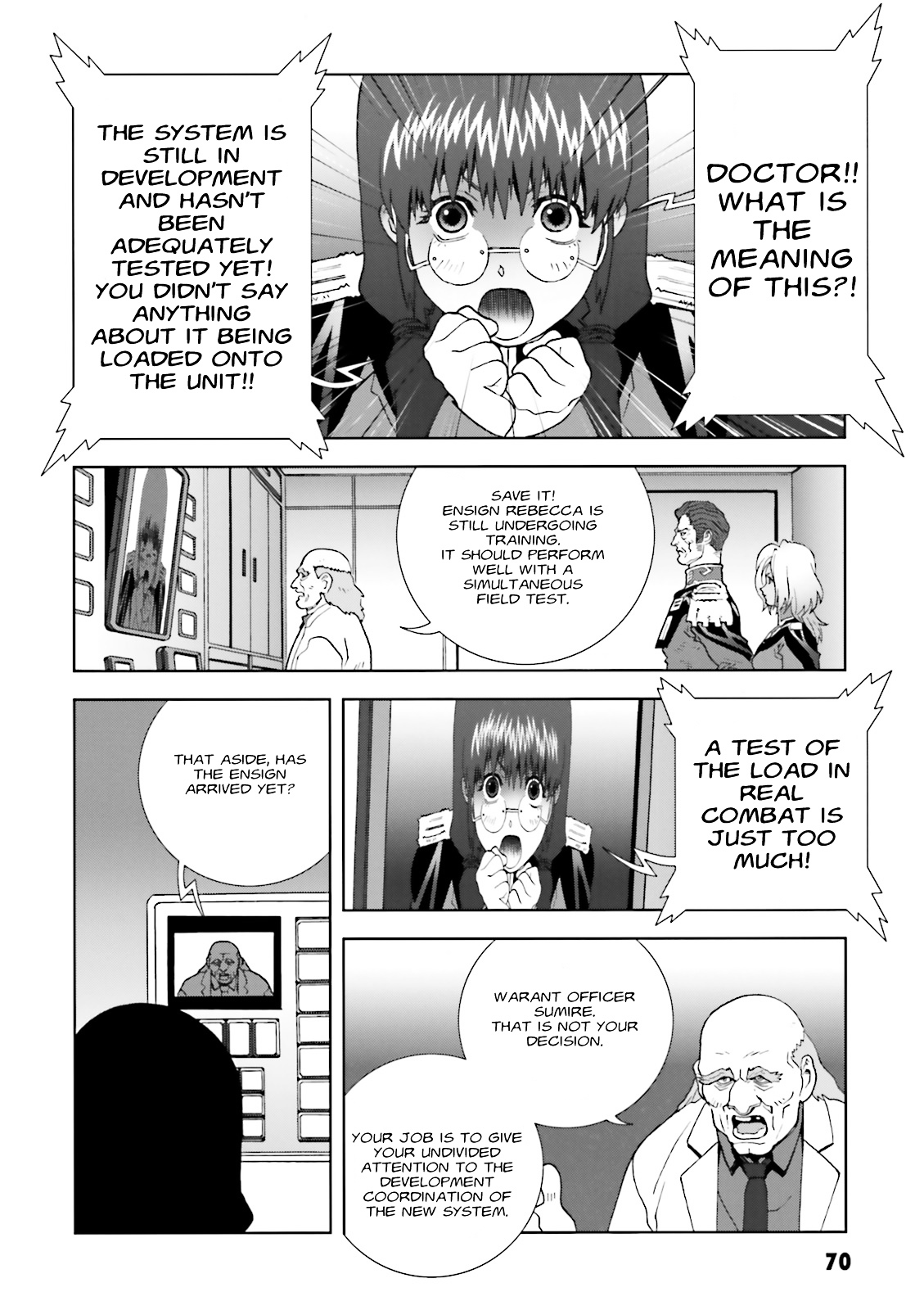 Kidou Senshi Gundam: C.D.A. Wakaki Suisei no Shouzou Chapter 57 page 4 - Chapter 57 : file fifty seven - experiment
