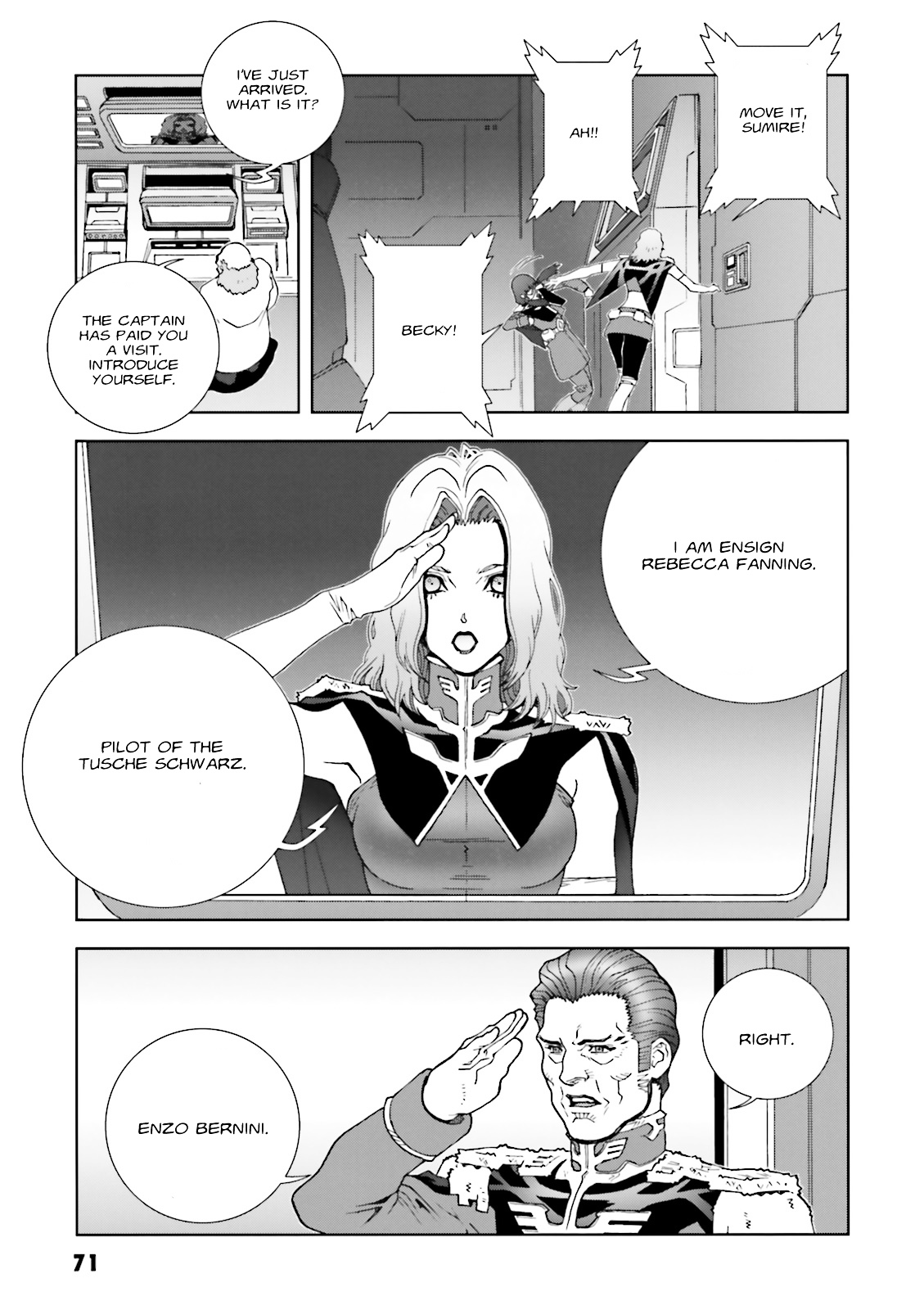 Kidou Senshi Gundam: C.D.A. Wakaki Suisei no Shouzou Chapter 57 page 5 - Chapter 57 : file fifty seven - experiment