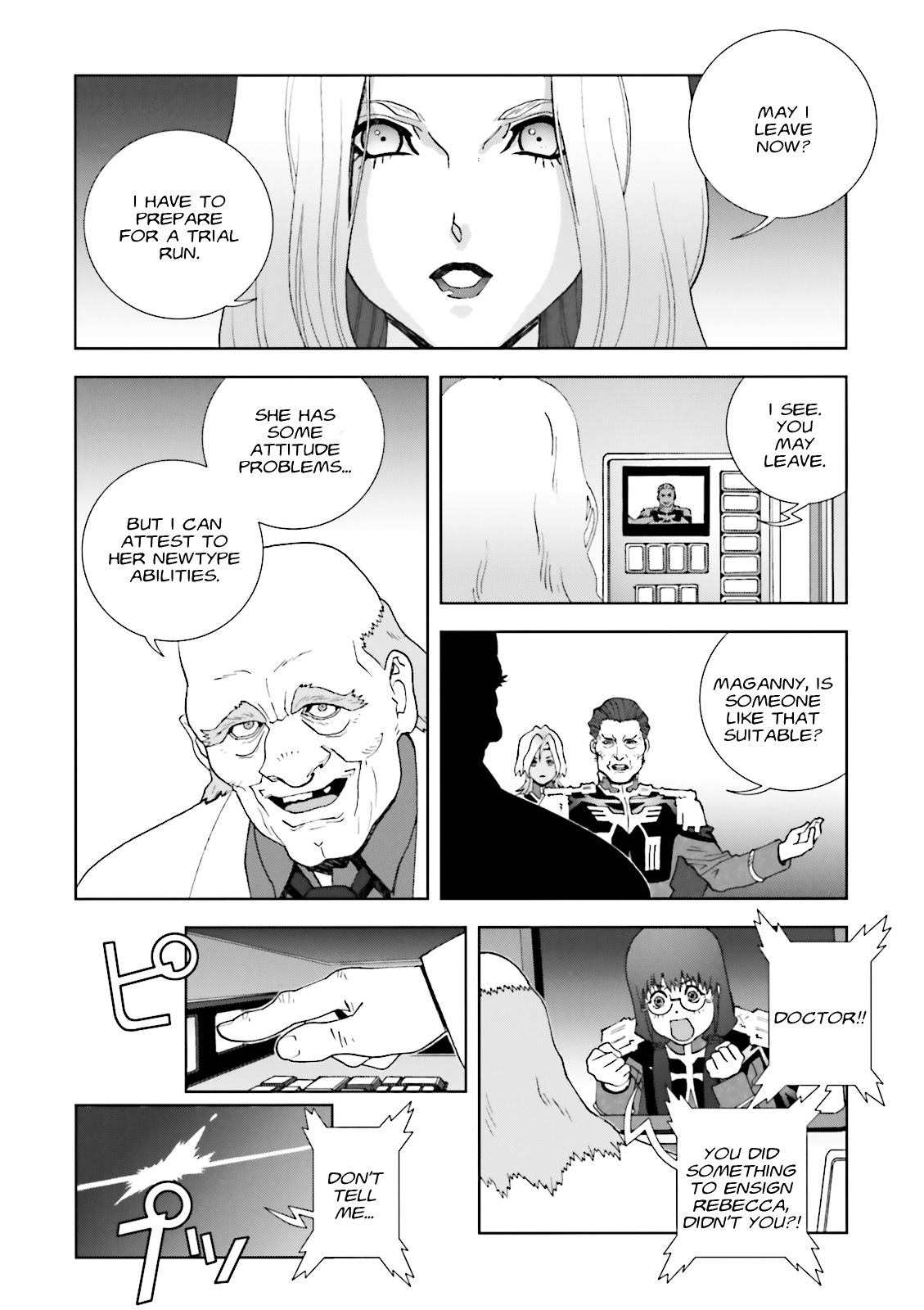 Kidou Senshi Gundam: C.D.A. Wakaki Suisei no Shouzou Chapter 57 page 6 - Chapter 57 : file fifty seven - experiment