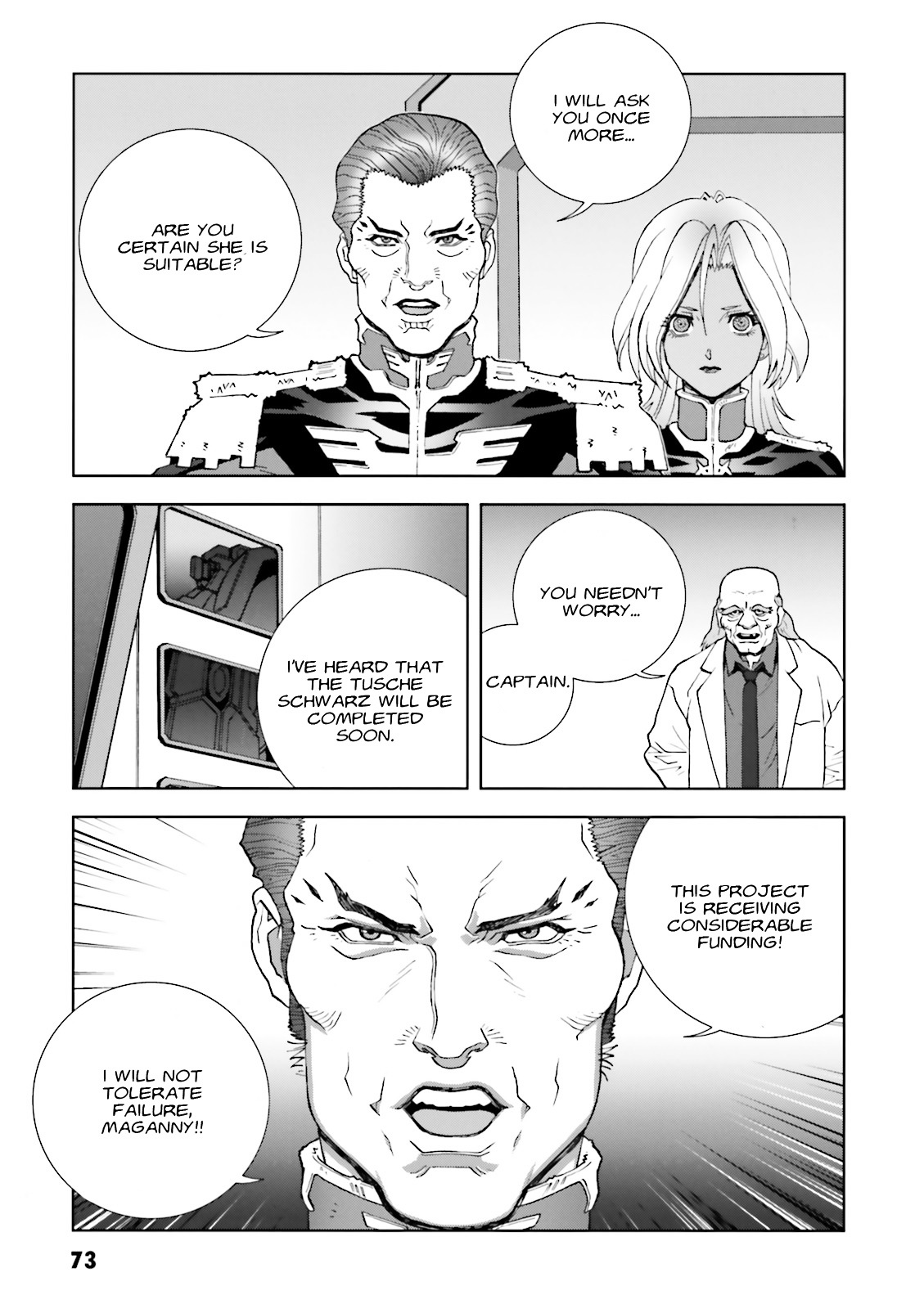 Kidou Senshi Gundam: C.D.A. Wakaki Suisei no Shouzou Chapter 57 page 7 - Chapter 57 : file fifty seven - experiment