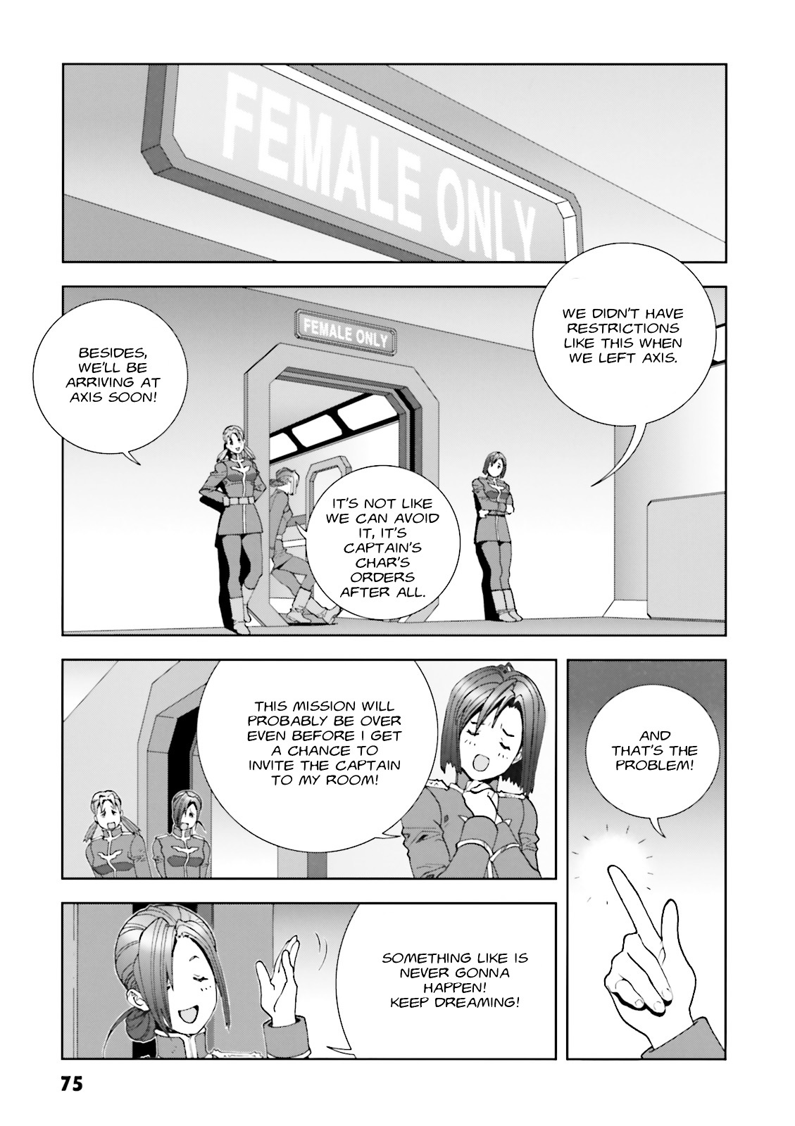 Kidou Senshi Gundam: C.D.A. Wakaki Suisei no Shouzou Chapter 57 page 9 - Chapter 57 : file fifty seven - experiment