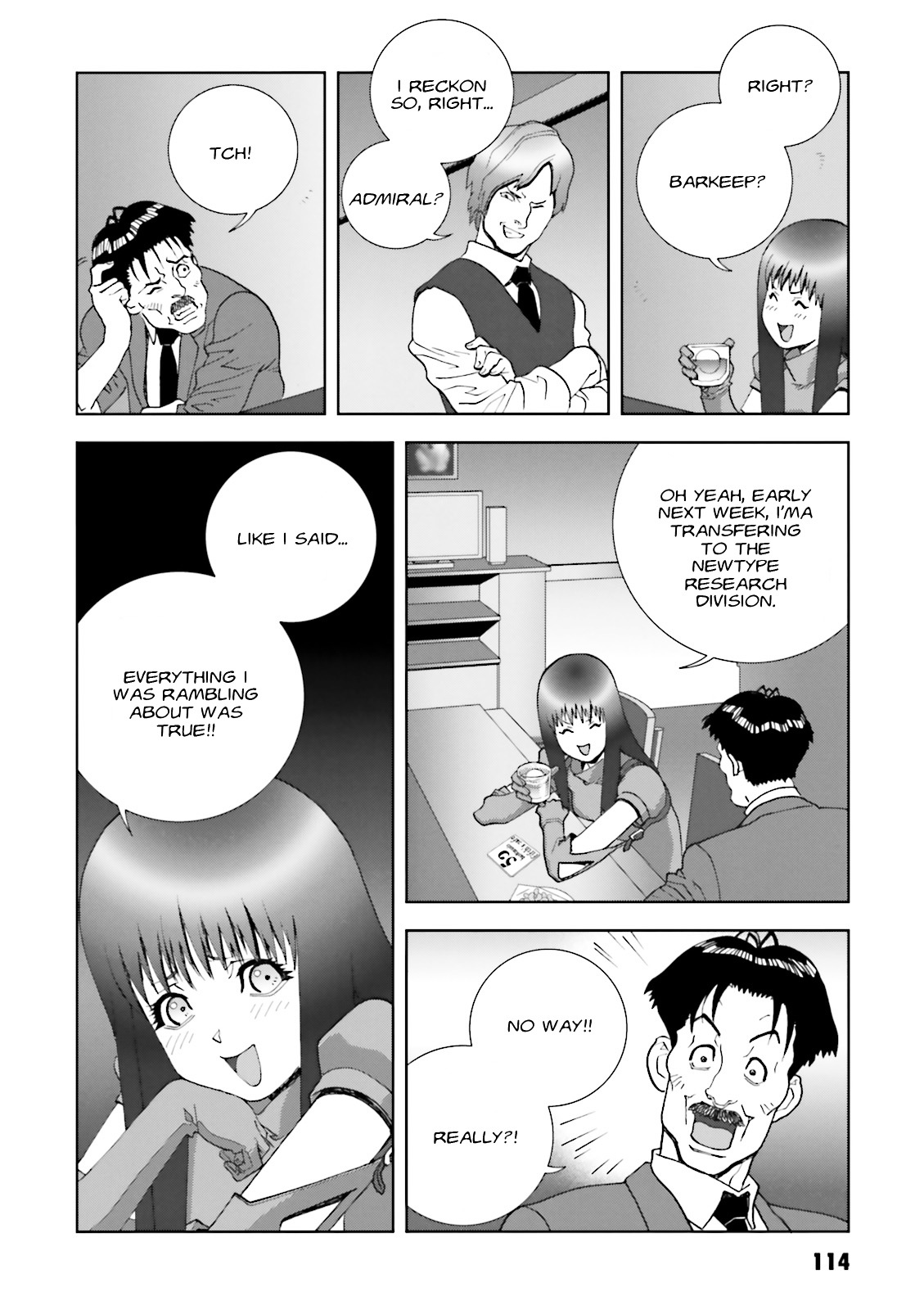 Kidou Senshi Gundam: C.D.A. Wakaki Suisei no Shouzou Chapter 58 page 12 - Chapter 58 : file fifty eight - accusation
