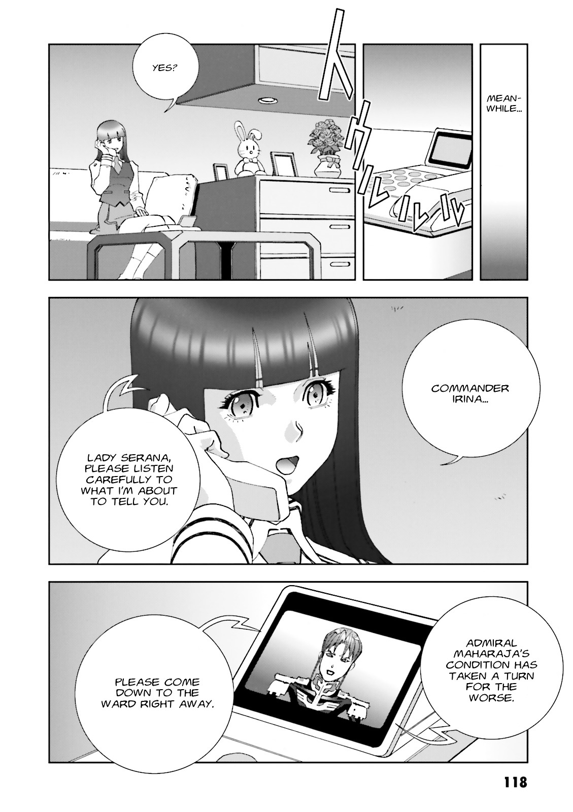 Kidou Senshi Gundam: C.D.A. Wakaki Suisei no Shouzou Chapter 58 page 16 - Chapter 58 : file fifty eight - accusation
