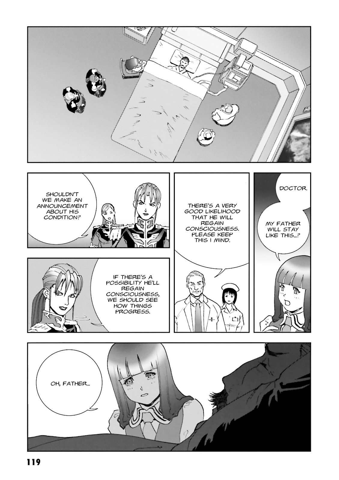 Kidou Senshi Gundam: C.D.A. Wakaki Suisei no Shouzou Chapter 58 page 17 - Chapter 58 : file fifty eight - accusation