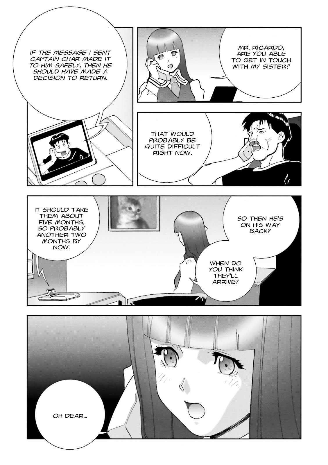 Kidou Senshi Gundam: C.D.A. Wakaki Suisei no Shouzou Chapter 58 page 29 - Chapter 58 : file fifty eight - accusation