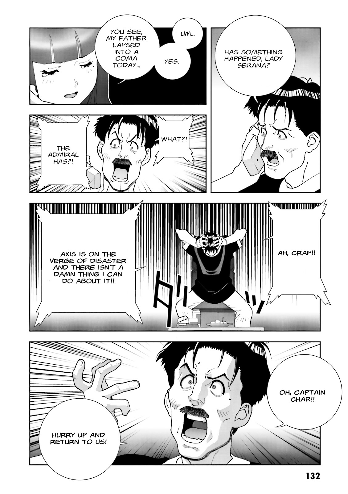 Kidou Senshi Gundam: C.D.A. Wakaki Suisei no Shouzou Chapter 58 page 30 - Chapter 58 : file fifty eight - accusation