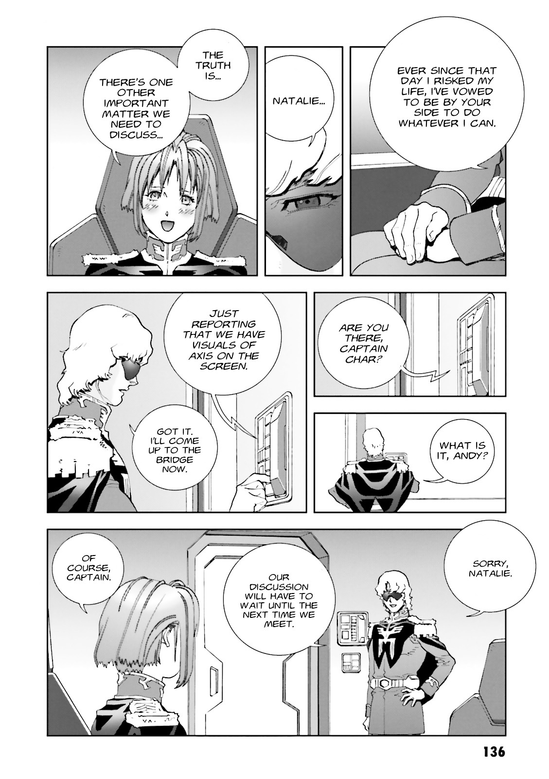 Kidou Senshi Gundam: C.D.A. Wakaki Suisei no Shouzou Chapter 58 page 34 - Chapter 58 : file fifty eight - accusation