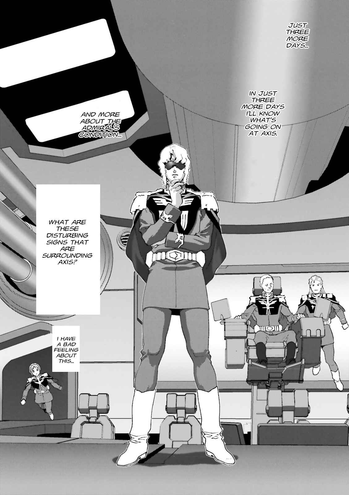 Kidou Senshi Gundam: C.D.A. Wakaki Suisei no Shouzou Chapter 58 page 36 - Chapter 58 : file fifty eight - accusation