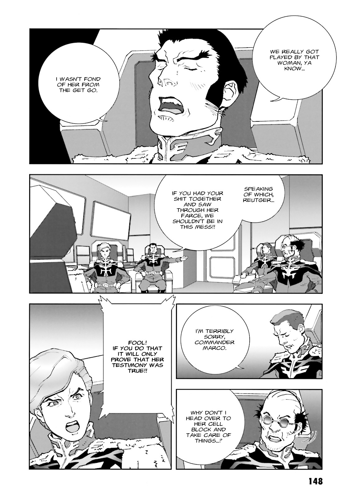Kidou Senshi Gundam: C.D.A. Wakaki Suisei no Shouzou Chapter 59 page 10 - Chapter 59 : file fifty nine - coup d'état