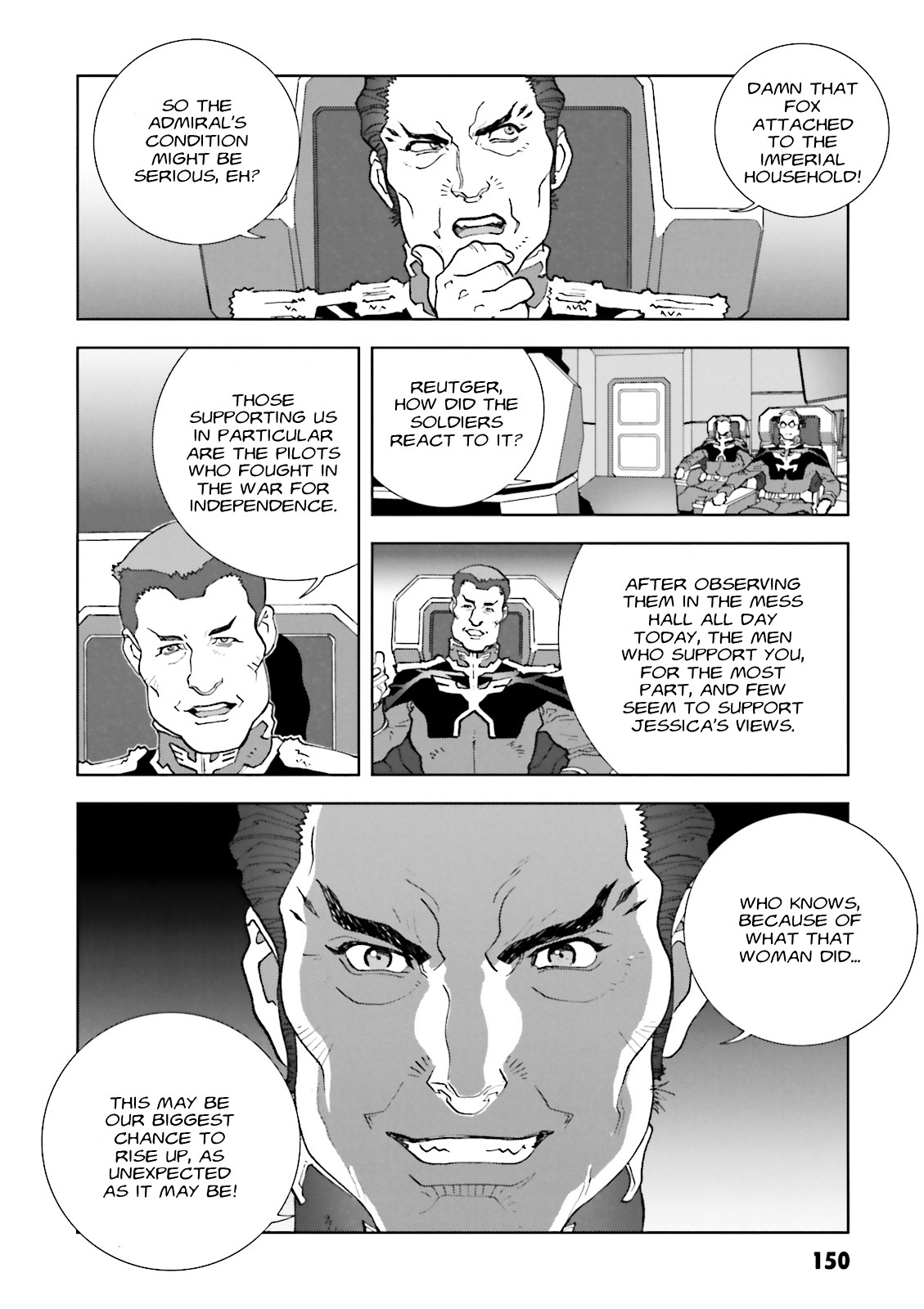 Kidou Senshi Gundam: C.D.A. Wakaki Suisei no Shouzou Chapter 59 page 12 - Chapter 59 : file fifty nine - coup d'état