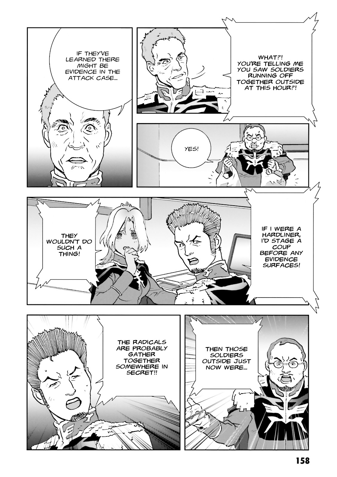 Kidou Senshi Gundam: C.D.A. Wakaki Suisei no Shouzou Chapter 59 page 20 - Chapter 59 : file fifty nine - coup d'état