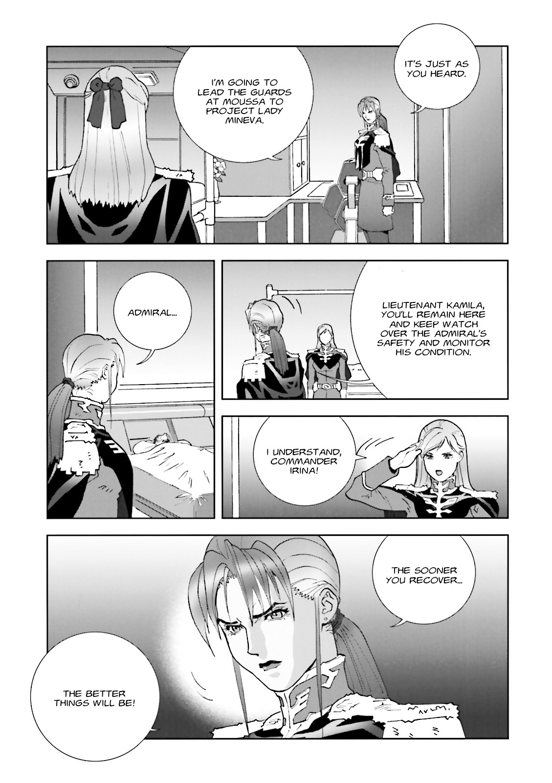 Kidou Senshi Gundam: C.D.A. Wakaki Suisei no Shouzou Chapter 59 page 25 - Chapter 59 : file fifty nine - coup d'état