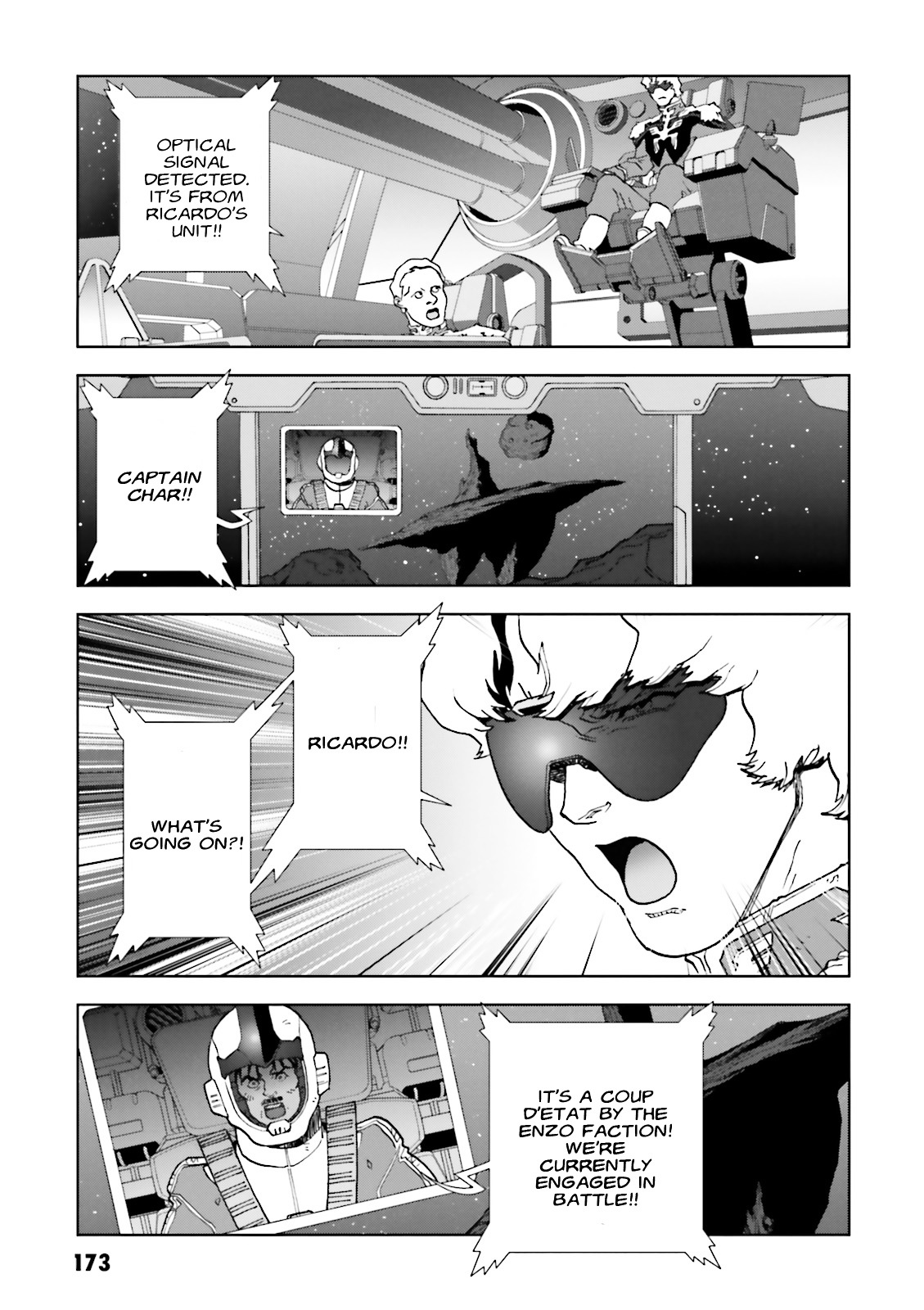 Kidou Senshi Gundam: C.D.A. Wakaki Suisei no Shouzou Chapter 59 page 35 - Chapter 59 : file fifty nine - coup d'état