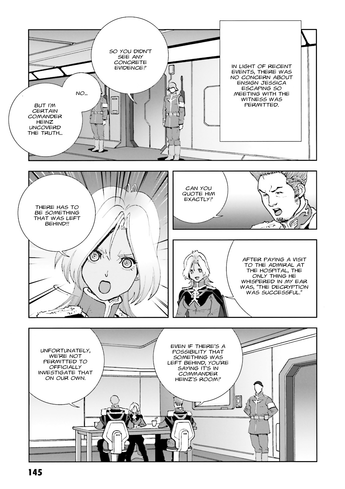 Kidou Senshi Gundam: C.D.A. Wakaki Suisei no Shouzou Chapter 59 page 7 - Chapter 59 : file fifty nine - coup d'état