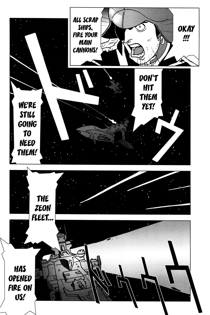 Kidou Senshi Gundam: C.D.A. Wakaki Suisei no Shouzou Chapter 6.2 page 11 - Chapter 6 v2 : file six - raid