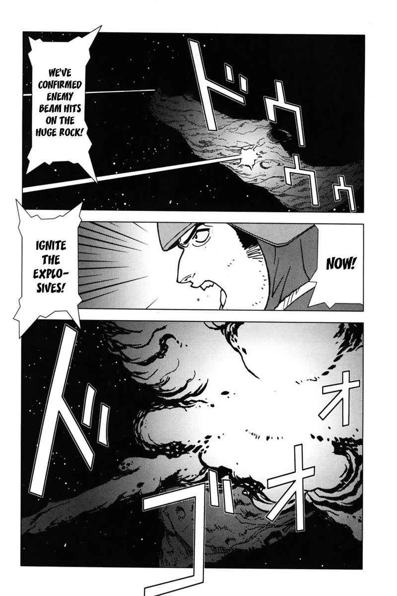 Kidou Senshi Gundam: C.D.A. Wakaki Suisei no Shouzou Chapter 6.2 page 13 - Chapter 6 v2 : file six - raid