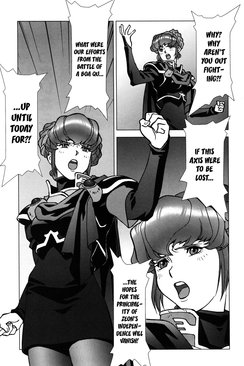 Kidou Senshi Gundam: C.D.A. Wakaki Suisei no Shouzou Chapter 6.2 page 20 - Chapter 6 v2 : file six - raid