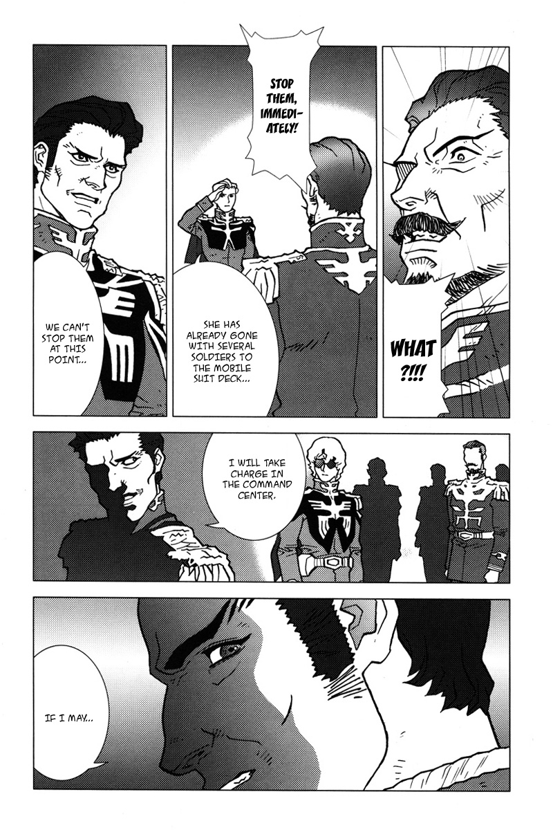 Kidou Senshi Gundam: C.D.A. Wakaki Suisei no Shouzou Chapter 6.2 page 23 - Chapter 6 v2 : file six - raid