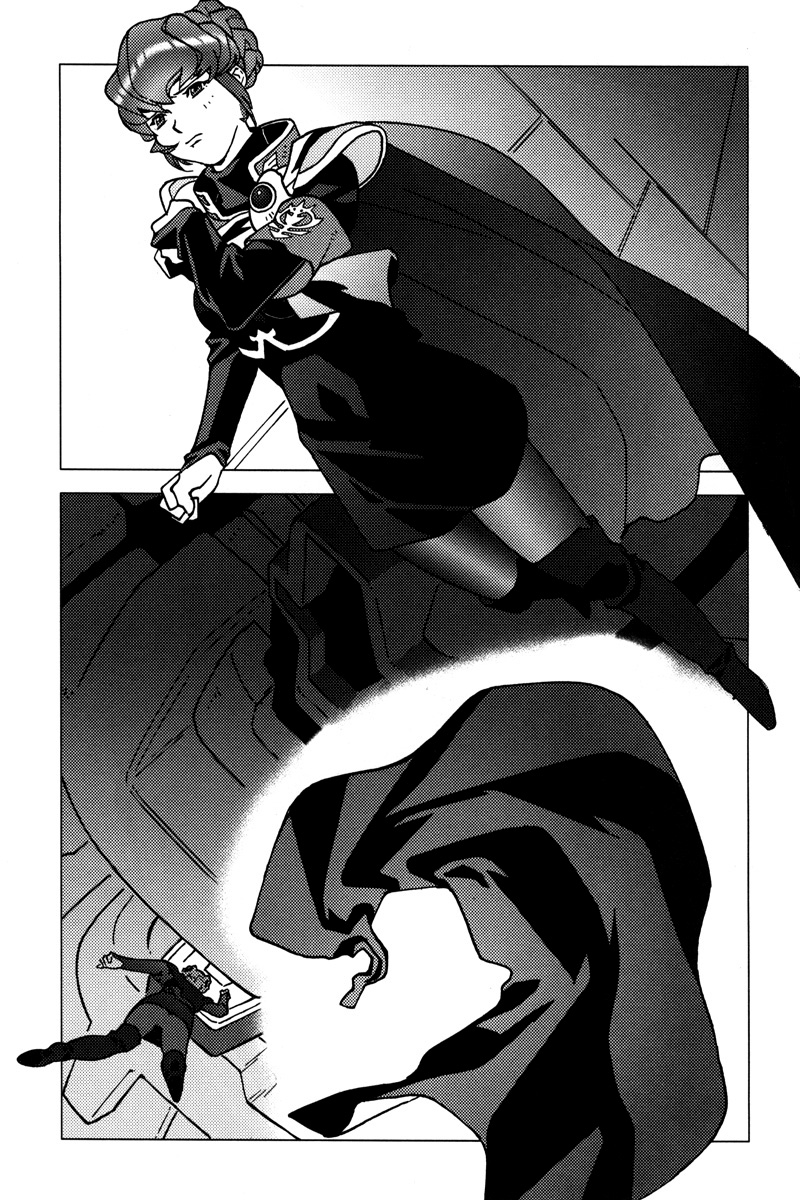 Kidou Senshi Gundam: C.D.A. Wakaki Suisei no Shouzou Chapter 6.2 page 26 - Chapter 6 v2 : file six - raid
