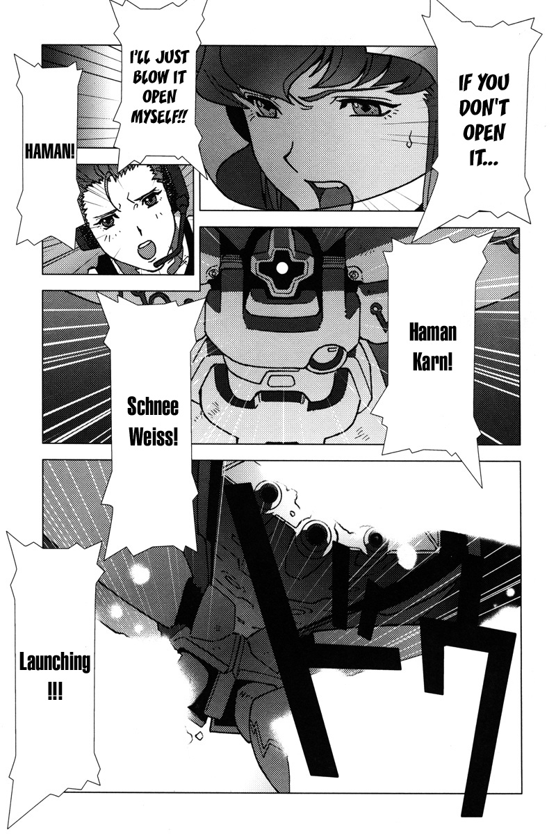 Kidou Senshi Gundam: C.D.A. Wakaki Suisei no Shouzou Chapter 6.2 page 30 - Chapter 6 v2 : file six - raid