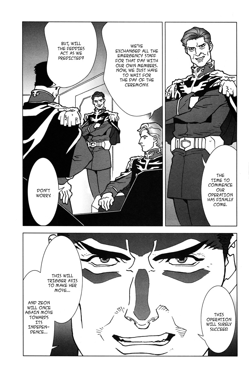 Kidou Senshi Gundam: C.D.A. Wakaki Suisei no Shouzou Chapter 6.2 page 6 - Chapter 6 v2 : file six - raid