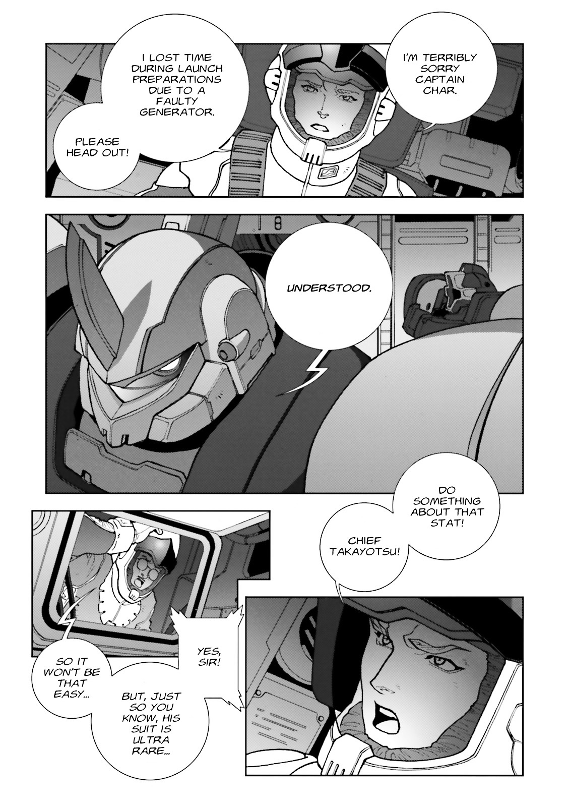 Kidou Senshi Gundam: C.D.A. Wakaki Suisei no Shouzou Chapter 60 page 12 - Chapter 60 : File Sixty - Return