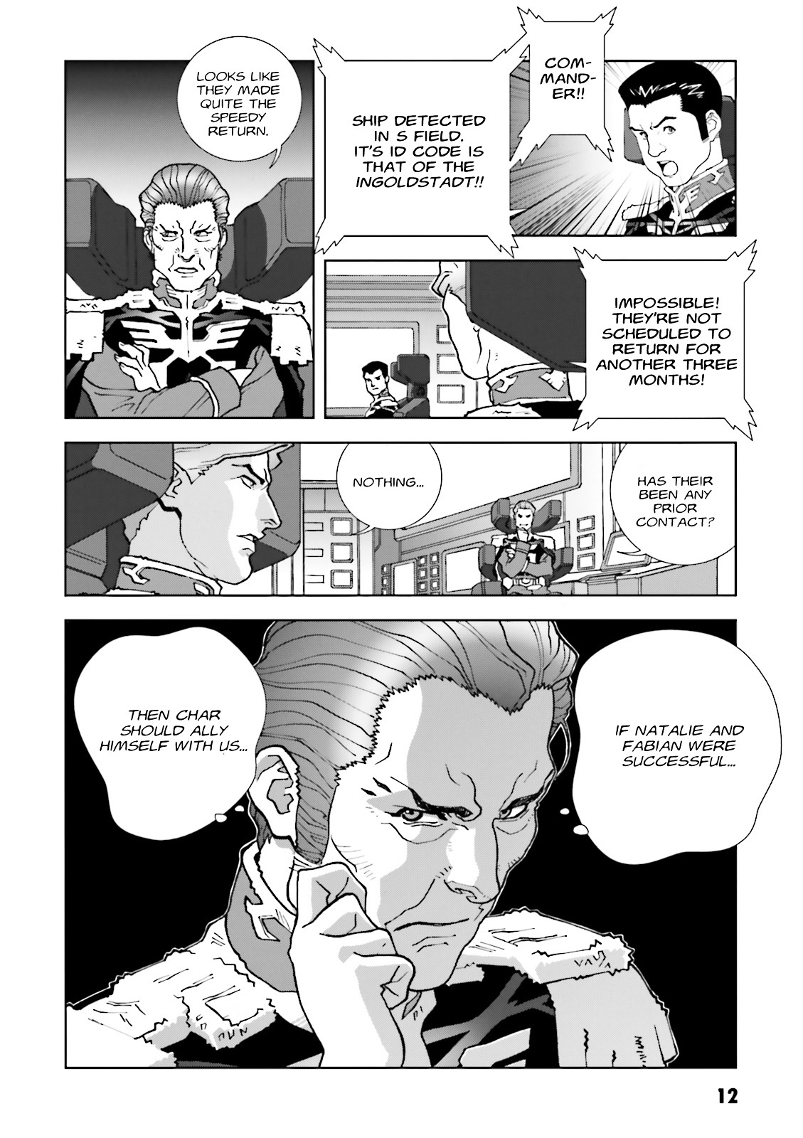 Kidou Senshi Gundam: C.D.A. Wakaki Suisei no Shouzou Chapter 60 page 13 - Chapter 60 : File Sixty - Return