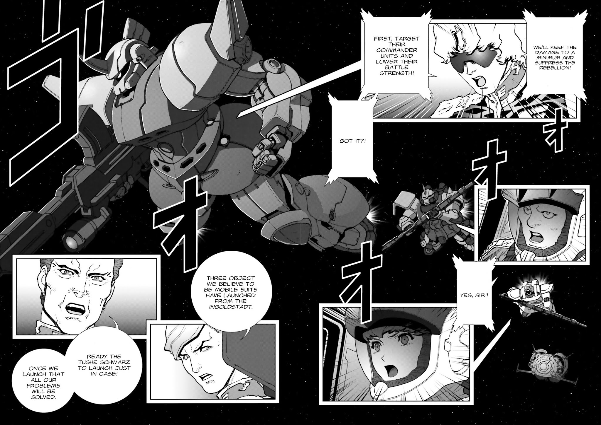 Kidou Senshi Gundam: C.D.A. Wakaki Suisei no Shouzou Chapter 60 page 15 - Chapter 60 : File Sixty - Return