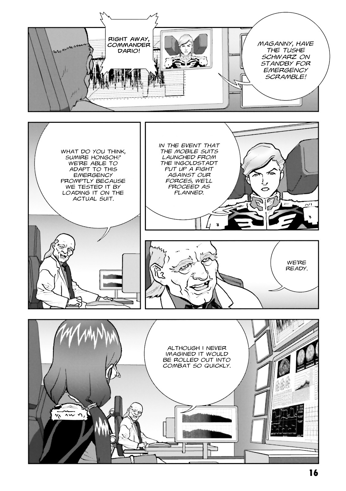 Kidou Senshi Gundam: C.D.A. Wakaki Suisei no Shouzou Chapter 60 page 16 - Chapter 60 : File Sixty - Return