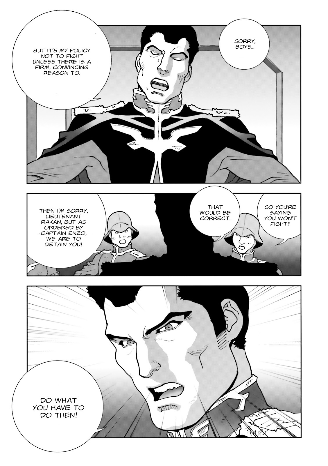 Kidou Senshi Gundam: C.D.A. Wakaki Suisei no Shouzou Chapter 60 page 21 - Chapter 60 : File Sixty - Return