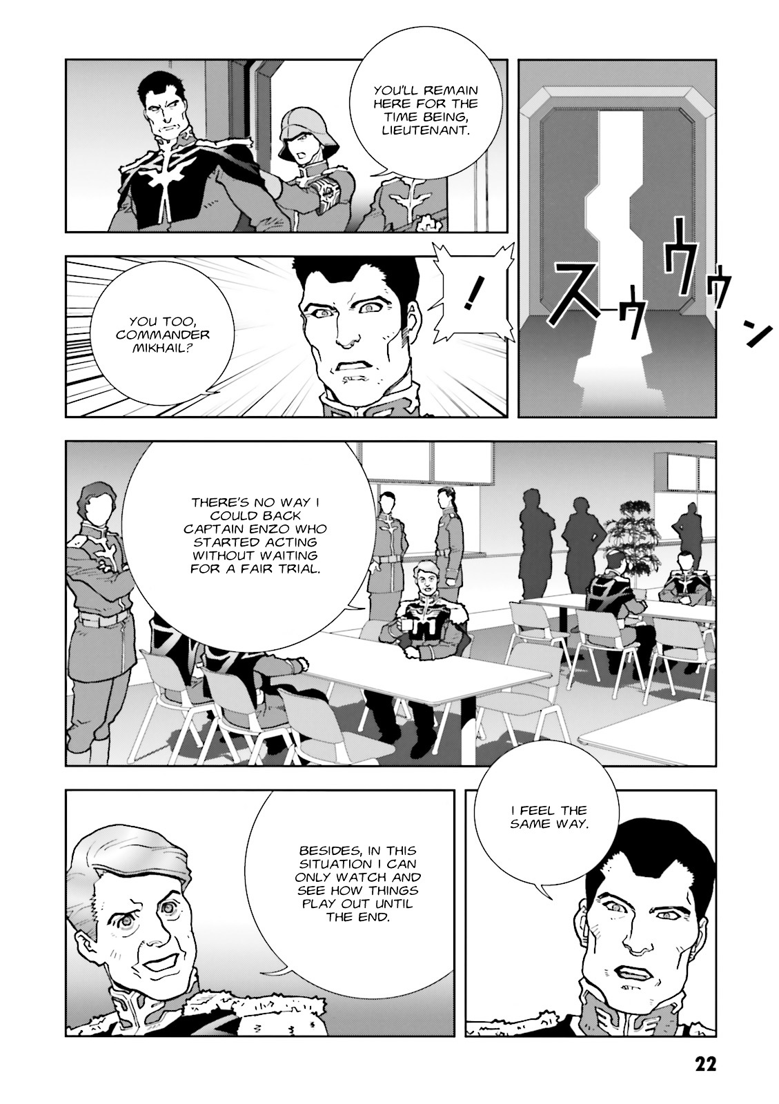 Kidou Senshi Gundam: C.D.A. Wakaki Suisei no Shouzou Chapter 60 page 22 - Chapter 60 : File Sixty - Return