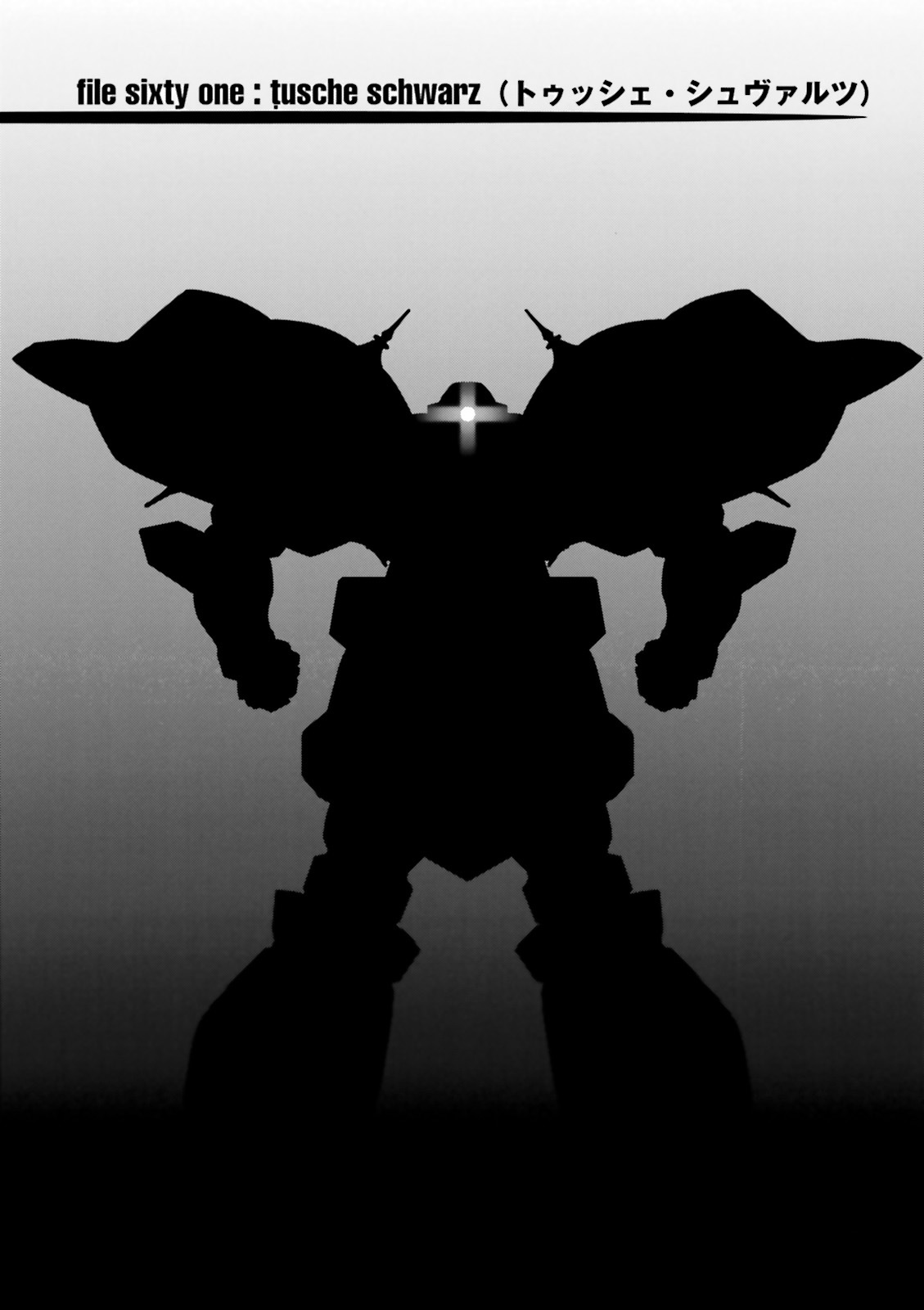Kidou Senshi Gundam: C.D.A. Wakaki Suisei no Shouzou Chapter 61 page 1 - Chapter 61 : File Sixty one - Tusche Schwarz