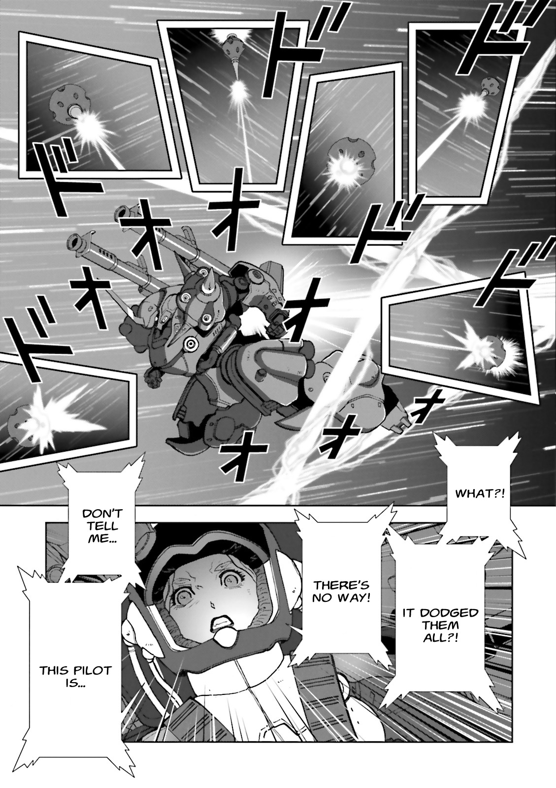 Kidou Senshi Gundam: C.D.A. Wakaki Suisei no Shouzou Chapter 61 page 13 - Chapter 61 : File Sixty one - Tusche Schwarz