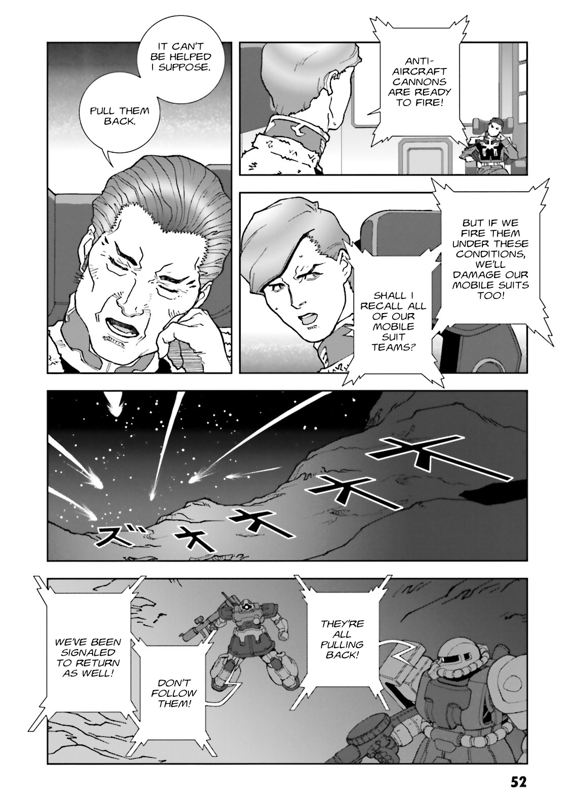 Kidou Senshi Gundam: C.D.A. Wakaki Suisei no Shouzou Chapter 61 page 20 - Chapter 61 : File Sixty one - Tusche Schwarz