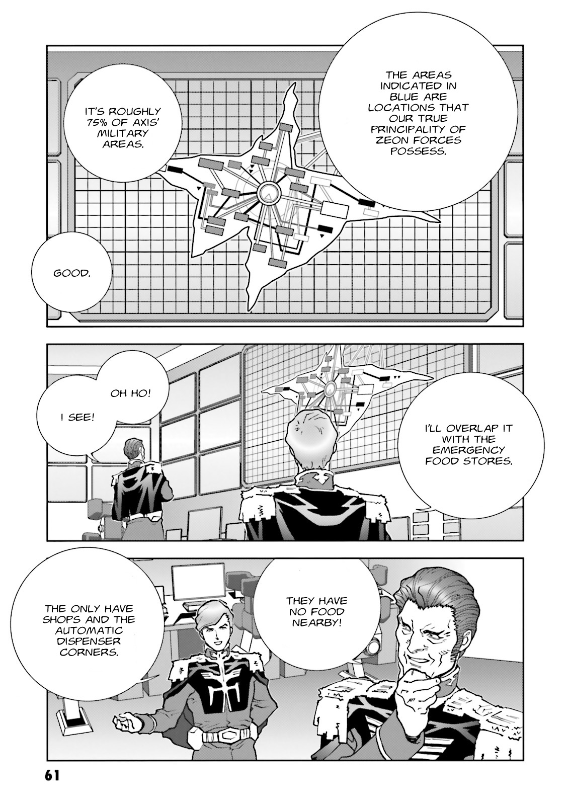 Kidou Senshi Gundam: C.D.A. Wakaki Suisei no Shouzou Chapter 61 page 29 - Chapter 61 : File Sixty one - Tusche Schwarz