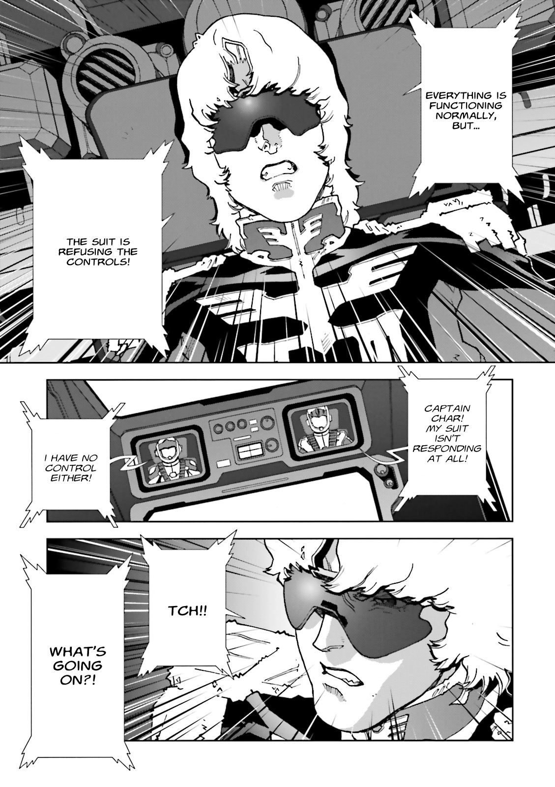 Kidou Senshi Gundam: C.D.A. Wakaki Suisei no Shouzou Chapter 61 page 3 - Chapter 61 : File Sixty one - Tusche Schwarz