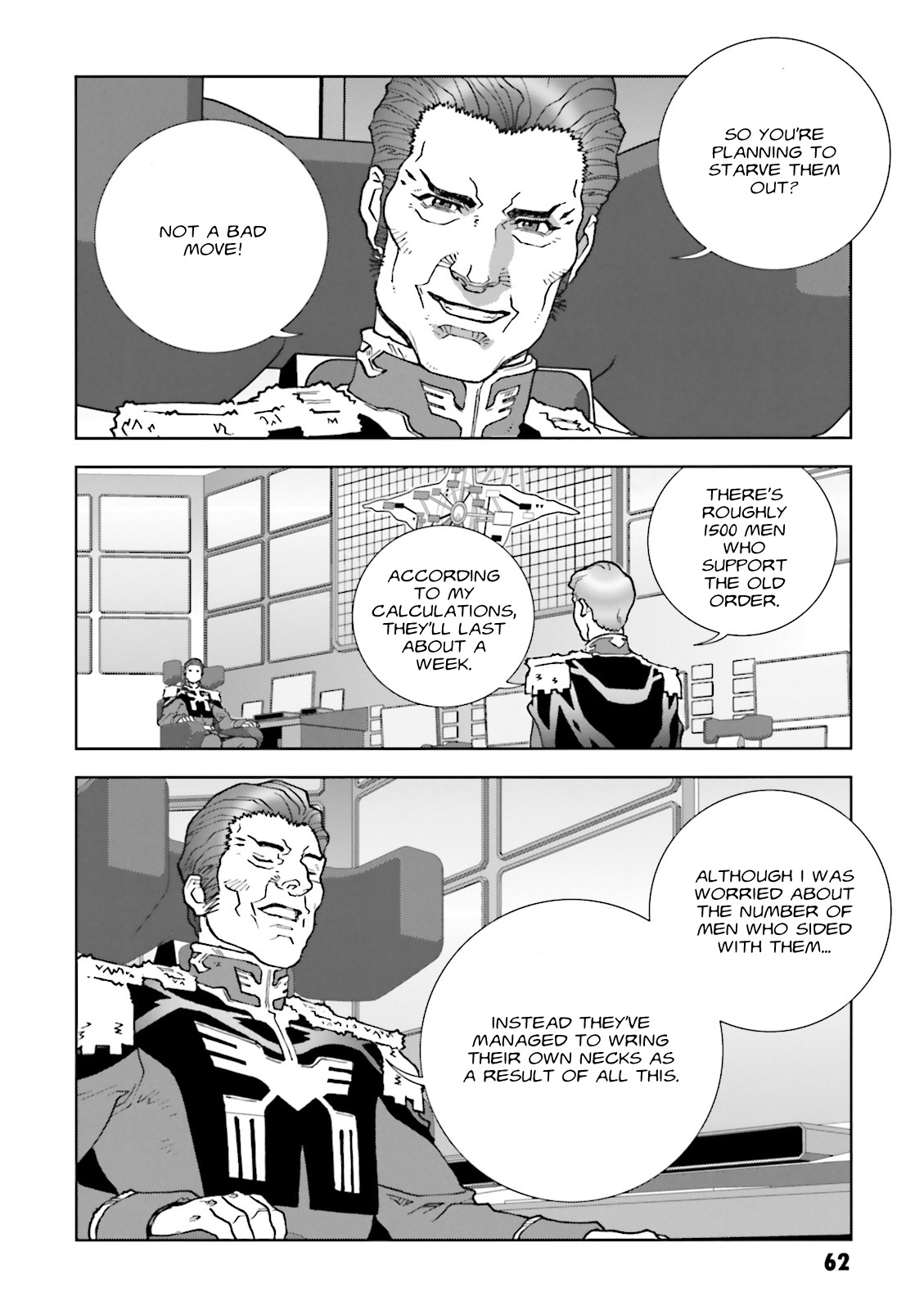 Kidou Senshi Gundam: C.D.A. Wakaki Suisei no Shouzou Chapter 61 page 30 - Chapter 61 : File Sixty one - Tusche Schwarz
