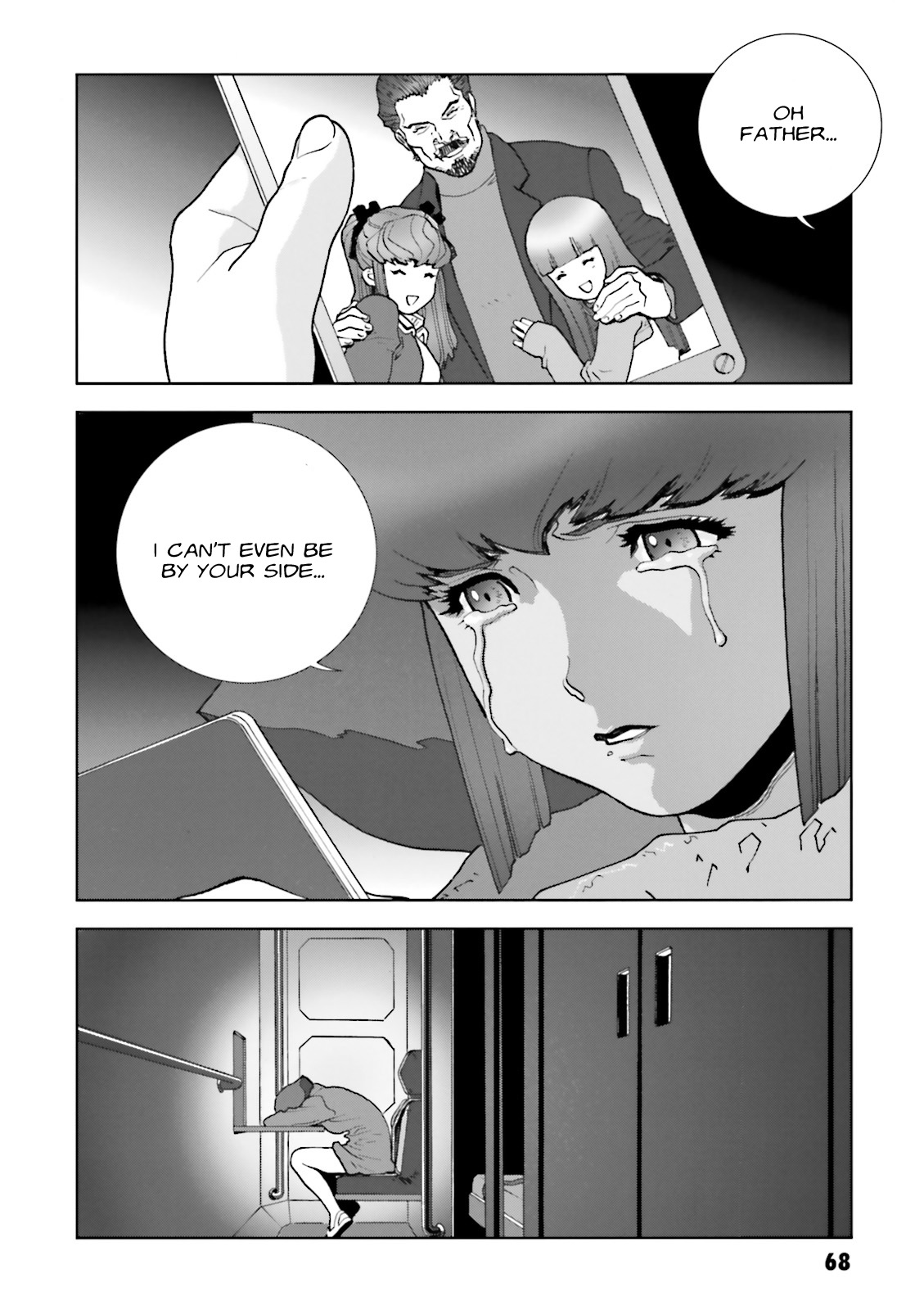 Kidou Senshi Gundam: C.D.A. Wakaki Suisei no Shouzou Chapter 61 page 36 - Chapter 61 : File Sixty one - Tusche Schwarz