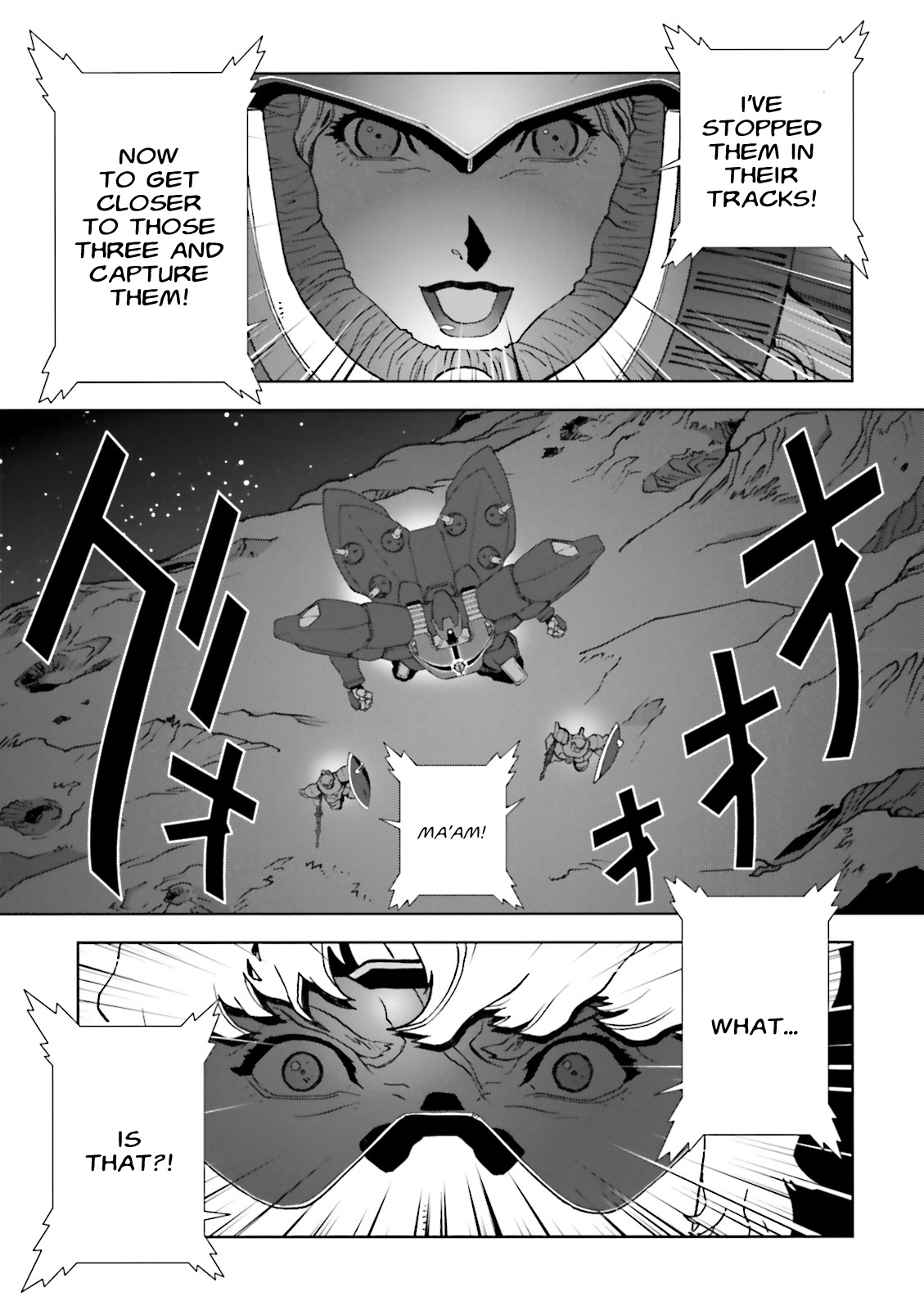 Kidou Senshi Gundam: C.D.A. Wakaki Suisei no Shouzou Chapter 61 page 5 - Chapter 61 : File Sixty one - Tusche Schwarz