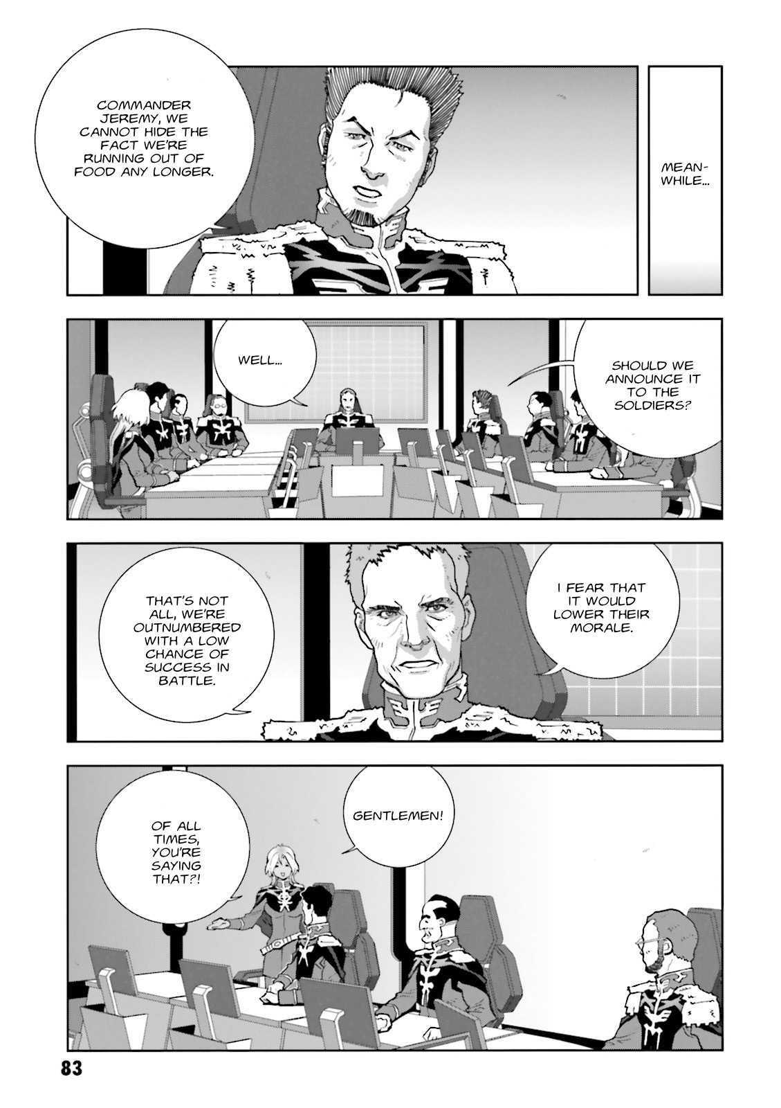 Kidou Senshi Gundam: C.D.A. Wakaki Suisei no Shouzou Chapter 62 page 15 - Chapter 62 : File Sixty Two - Previous Night