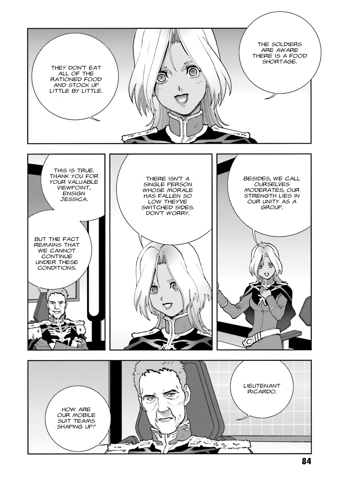 Kidou Senshi Gundam: C.D.A. Wakaki Suisei no Shouzou Chapter 62 page 16 - Chapter 62 : File Sixty Two - Previous Night