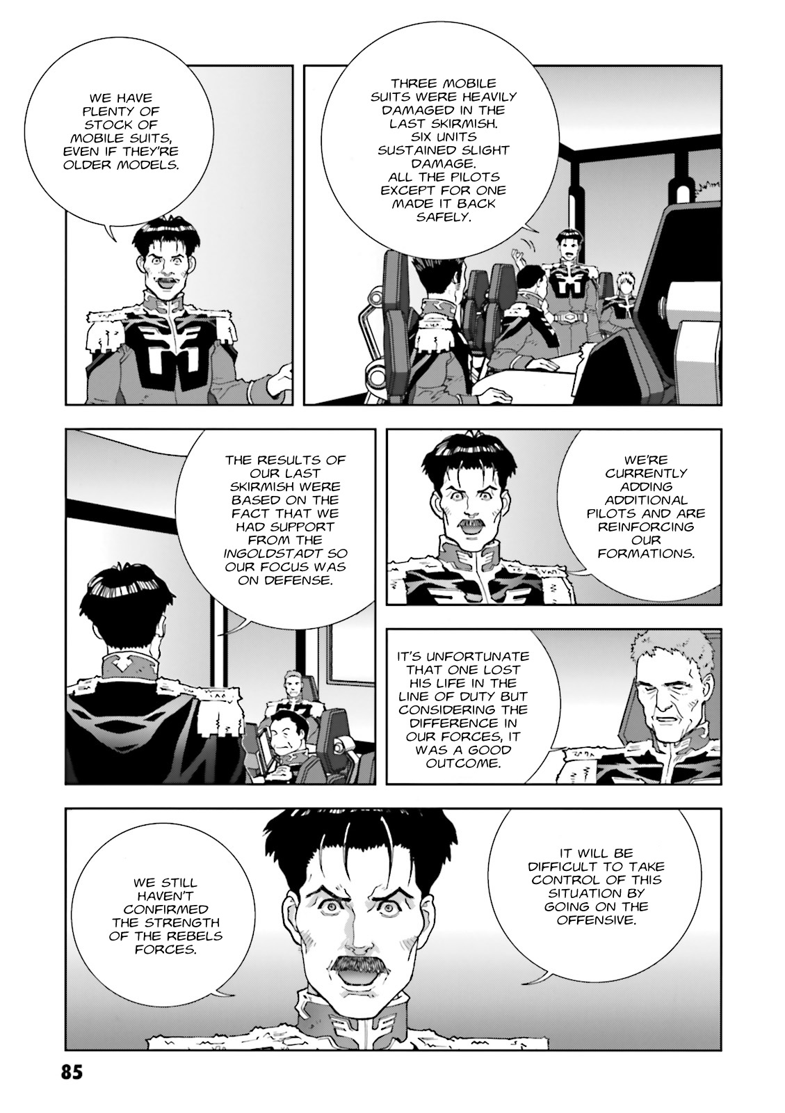 Kidou Senshi Gundam: C.D.A. Wakaki Suisei no Shouzou Chapter 62 page 17 - Chapter 62 : File Sixty Two - Previous Night