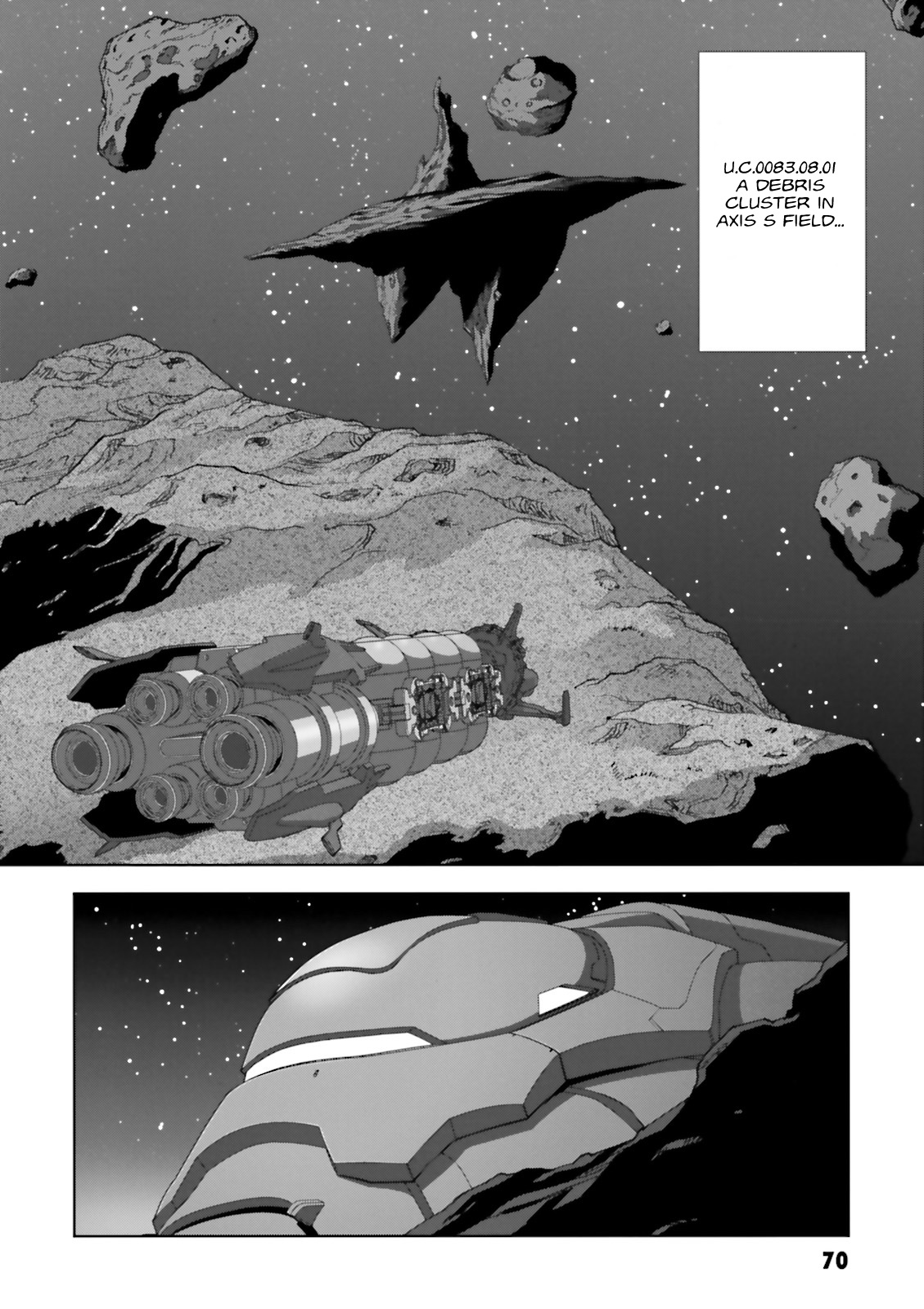 Kidou Senshi Gundam: C.D.A. Wakaki Suisei no Shouzou Chapter 62 page 2 - Chapter 62 : File Sixty Two - Previous Night