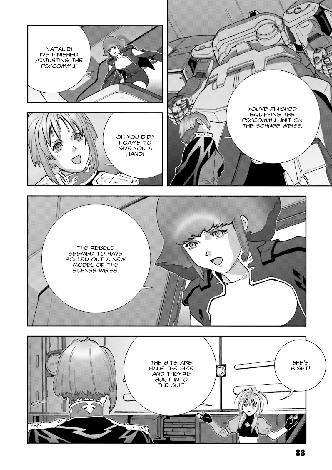Kidou Senshi Gundam: C.D.A. Wakaki Suisei no Shouzou Chapter 62 page 20 - Chapter 62 : File Sixty Two - Previous Night