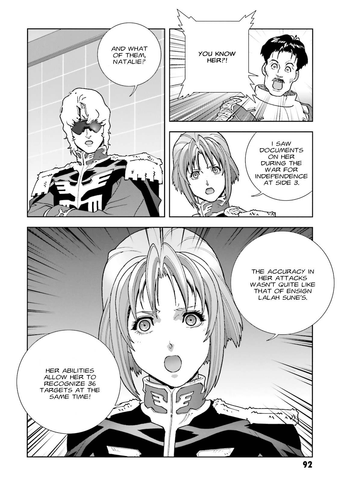 Kidou Senshi Gundam: C.D.A. Wakaki Suisei no Shouzou Chapter 62 page 24 - Chapter 62 : File Sixty Two - Previous Night