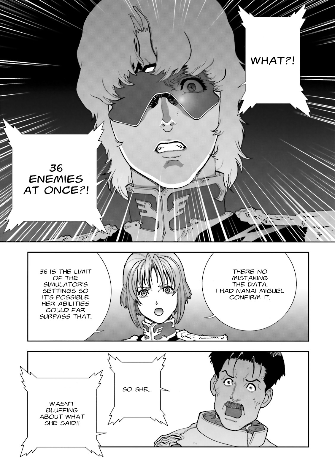 Kidou Senshi Gundam: C.D.A. Wakaki Suisei no Shouzou Chapter 62 page 25 - Chapter 62 : File Sixty Two - Previous Night