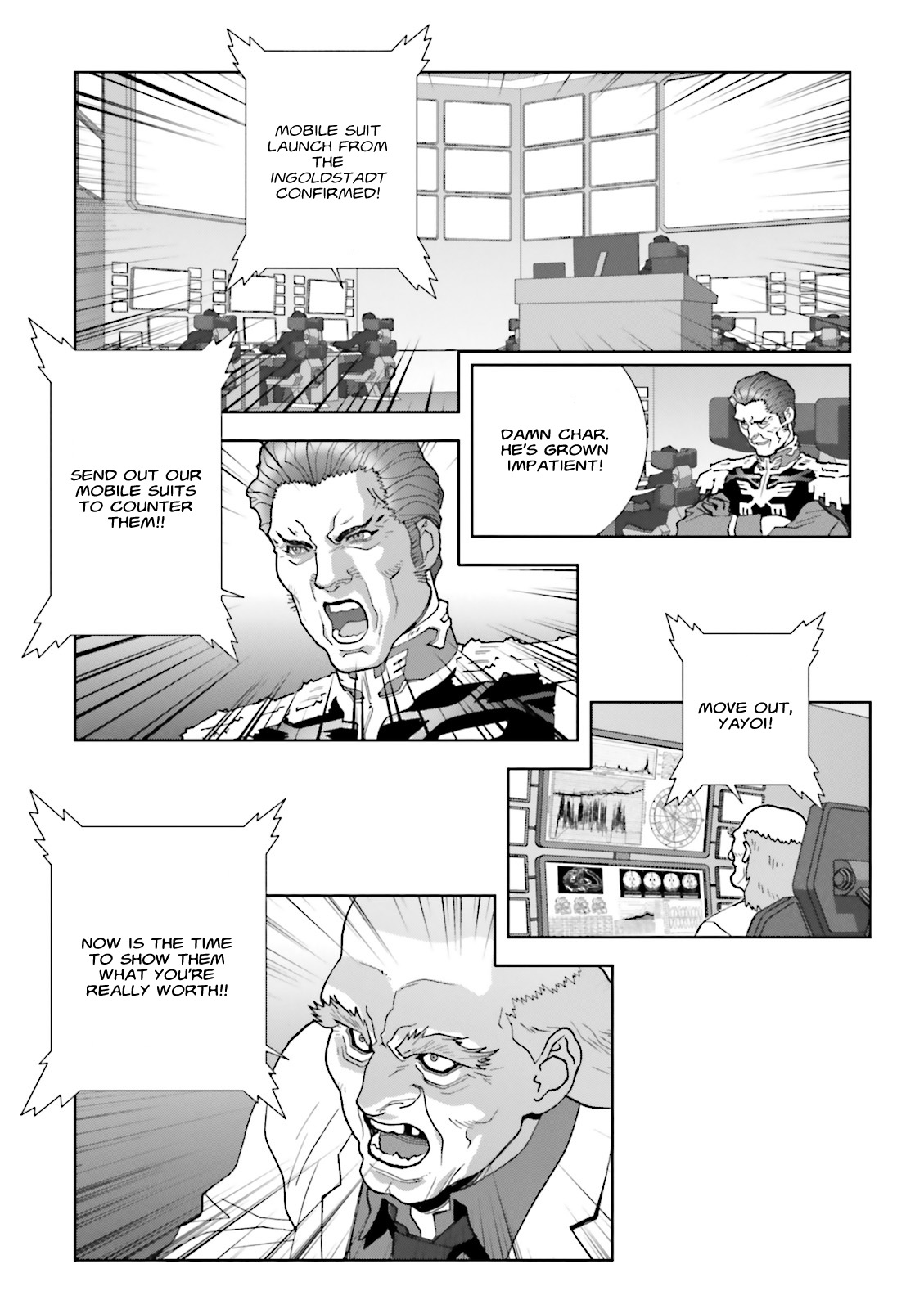 Kidou Senshi Gundam: C.D.A. Wakaki Suisei no Shouzou Chapter 62 page 31 - Chapter 62 : File Sixty Two - Previous Night