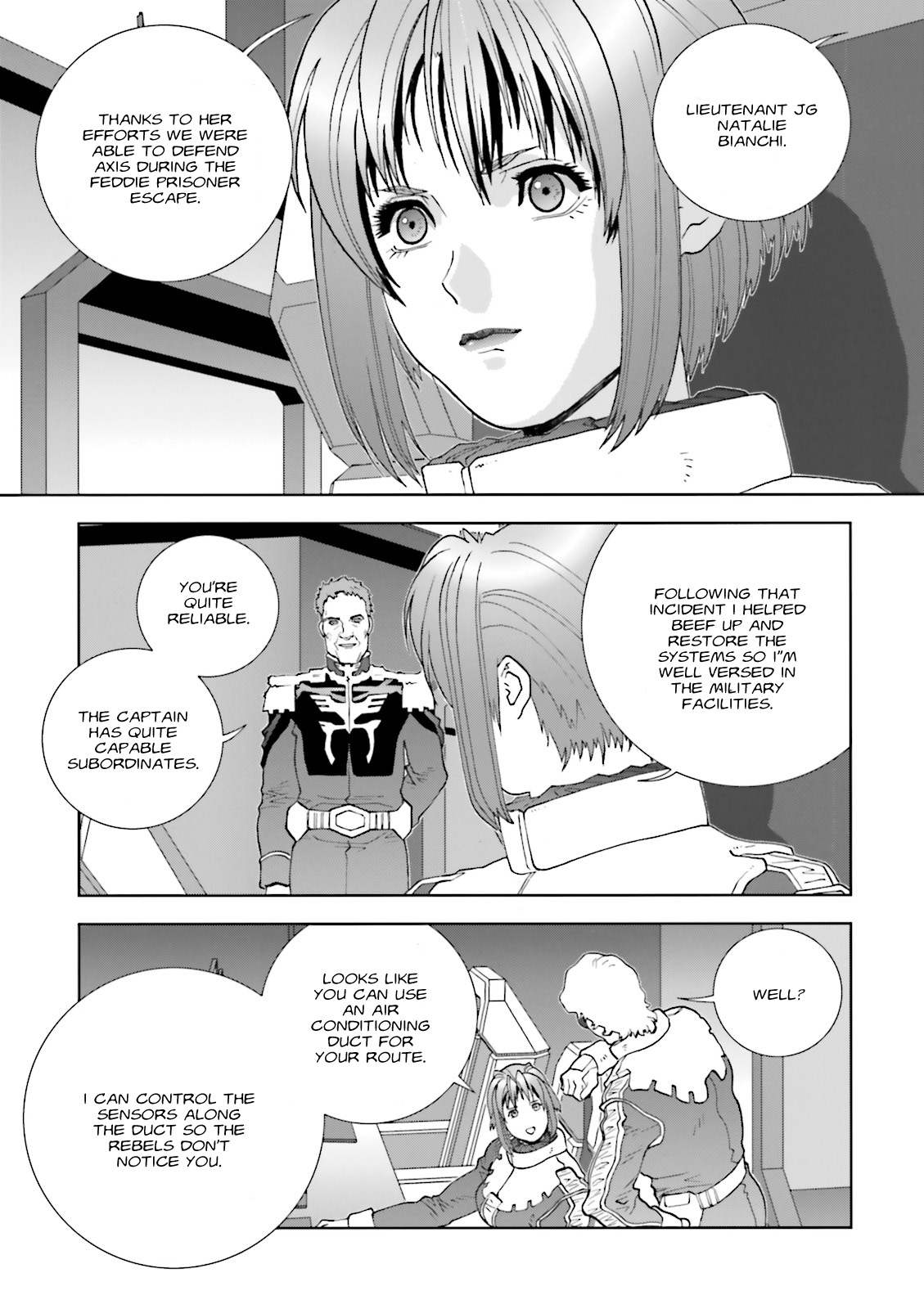 Kidou Senshi Gundam: C.D.A. Wakaki Suisei no Shouzou Chapter 63 page 13 - Chapter 63 : File Sixty Three - Showdown